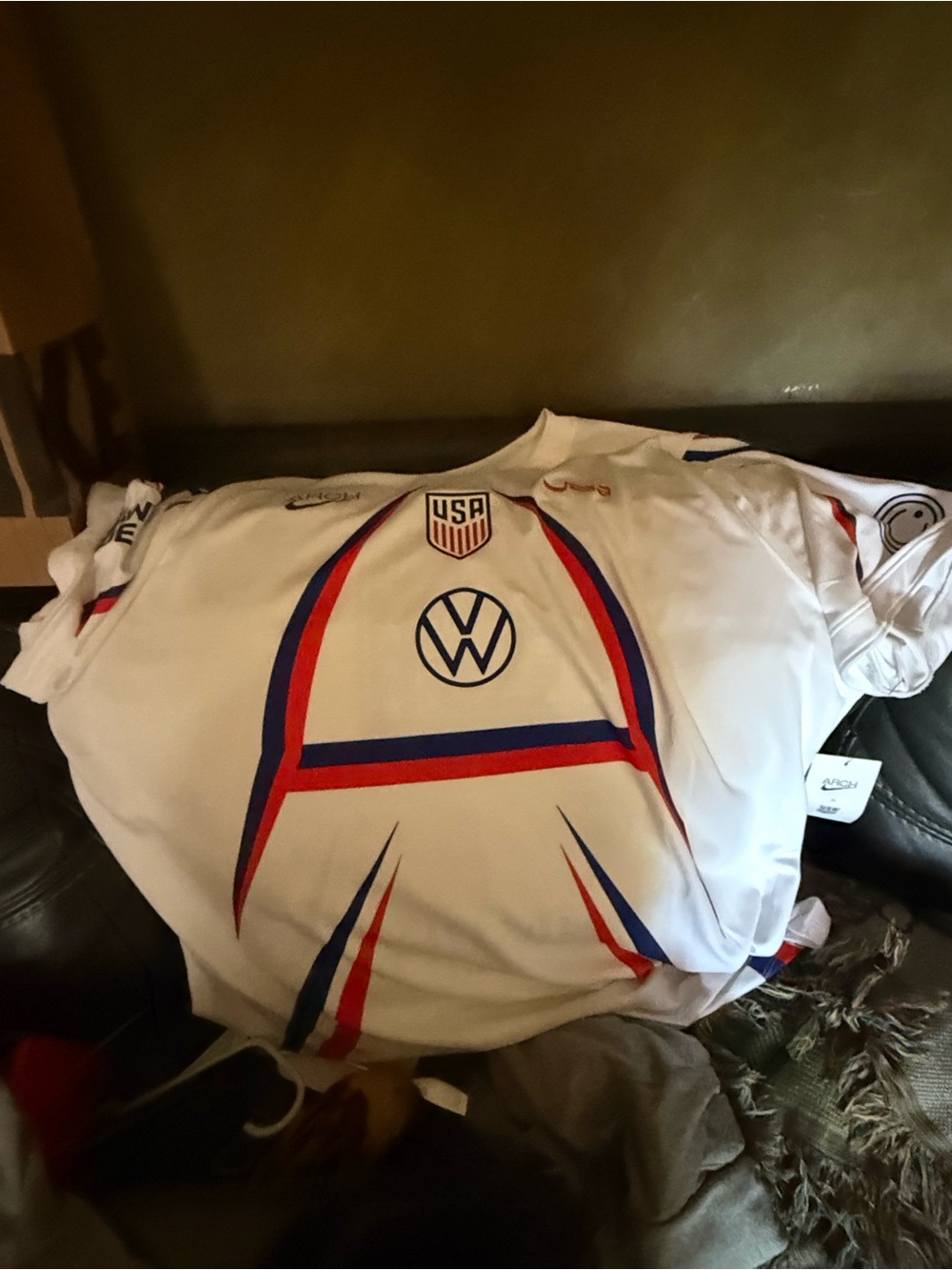 Nike VAA Team USA pre-match Soccer Jersey